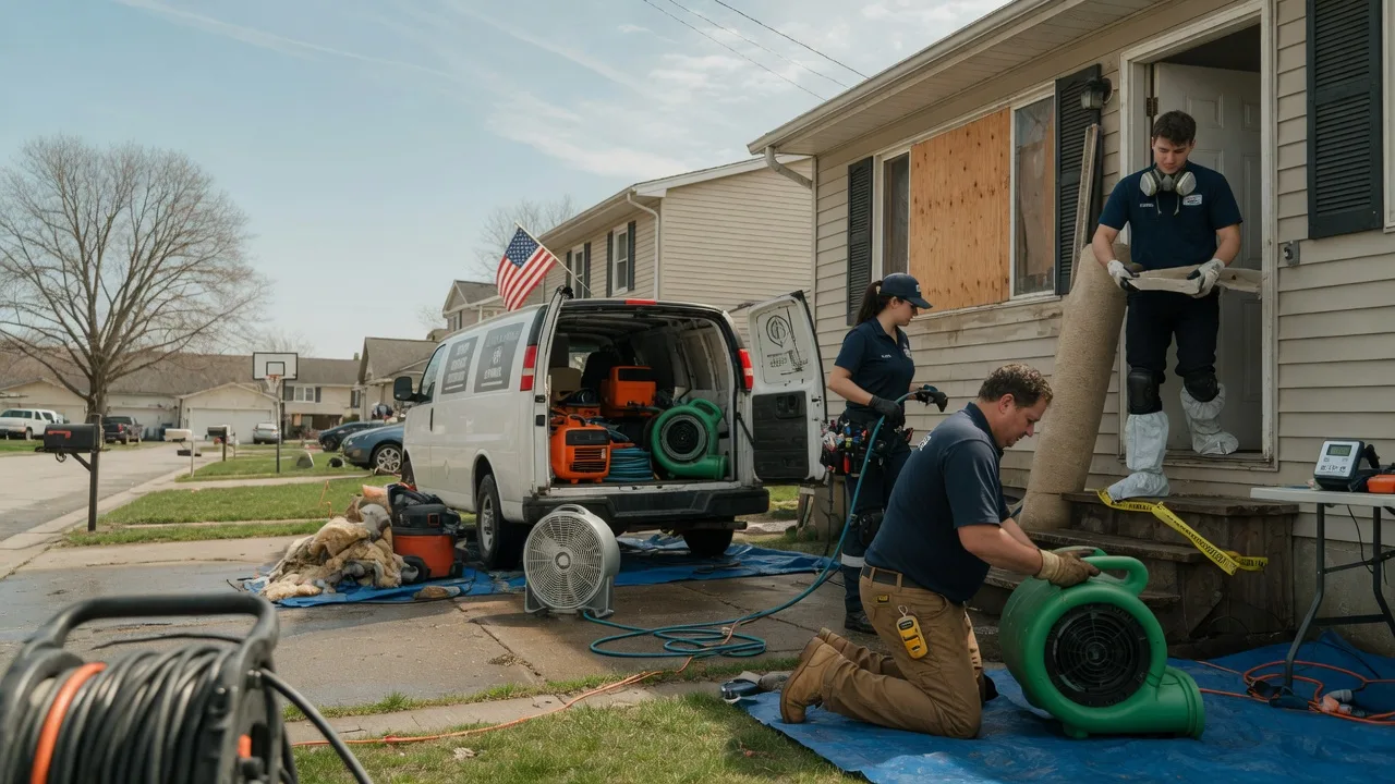 Water Damage Restoration in Mount Pleasant, TN near me